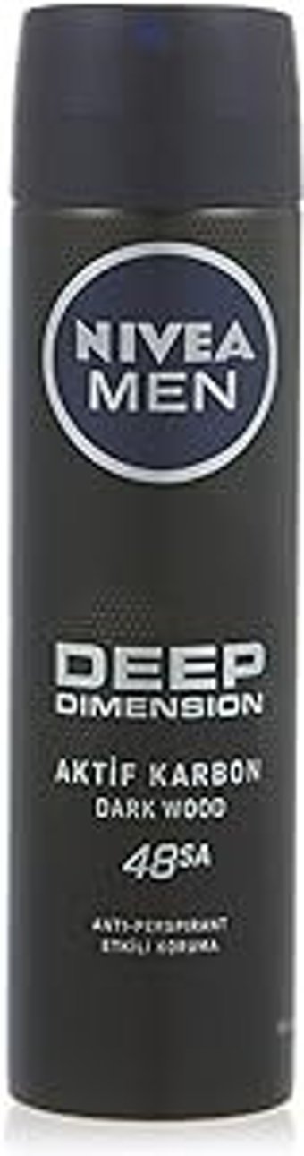 Nivea Deep Dimension Sprey Erkek Deodorant 150 ml