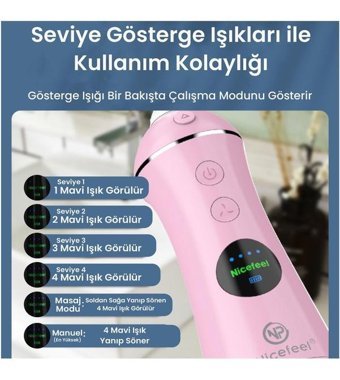 Npo Nicefeel FC1596 Kablosuz Şarjlı Basınç Kontrollü Ağız Duşu Pembe