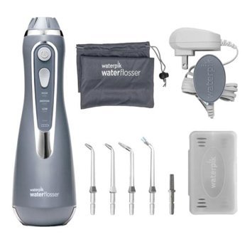 Waterpik Cordless Advanced WP-567 Kablosuz Şarjlı Basınç Kontrollü Pil Göstergeli 4 Başlıklı Ağız Duşu