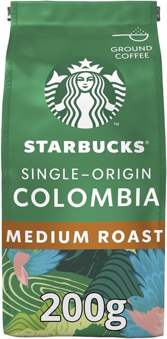 Starbucks Colombia Çekirdek Filtre Kahve 200 gr