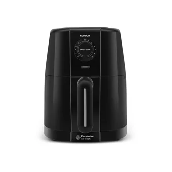 Karaca Smart Cook Airfryer 2.2 lt Tek Hazneli Yağsız Sıcak Hava Fritözü Siyah