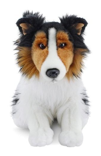 Animals Of The World Oturan Çoban Köpeği 28 cm Peluş Oyuncak