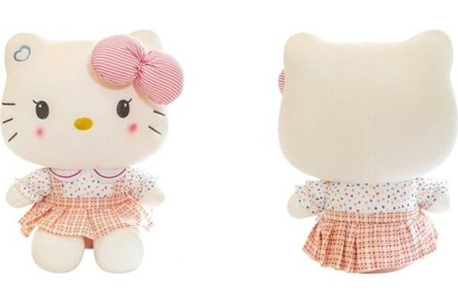 Worryfreeshopping Star Hello Kitty Peluş Oyuncak