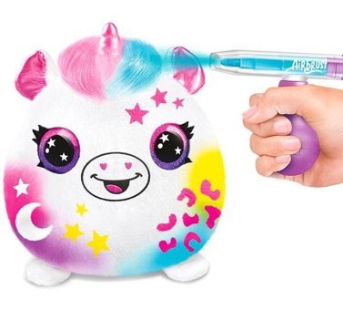 Mega Oyuncak Airbrush Plush Sürpriz Squishy Paint Bucket Peluş oyuncak