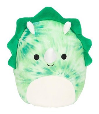 Squishmallows Yeşil Triceratops Rocio 20 cm Peluş Oyuncak