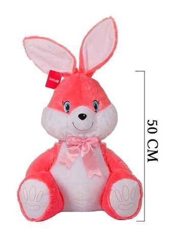 Selay Oyuncak Tavşan Pembe 50 cm Peluş Oyuncak