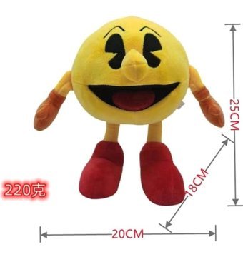 Jolıta Pac Man Boxer Peluş Oyuncak Pac Man Figürü Peluş Oyuncak