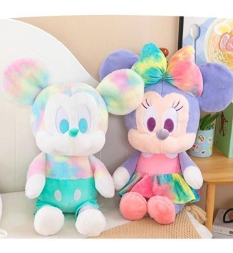 Yucama Mickey Bebek Minnie Doll Bez Bebek 50 cm Peluş Oyuncak