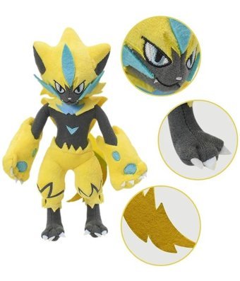 Takara Tomy Zeraora Orjinal Pokemon 30 cm Peluş Oyuncak