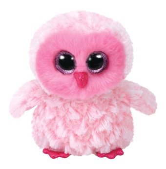 Ty Beanie Boos Twiggy Pembe Baykuş 15 cm Peluş Oyuncak