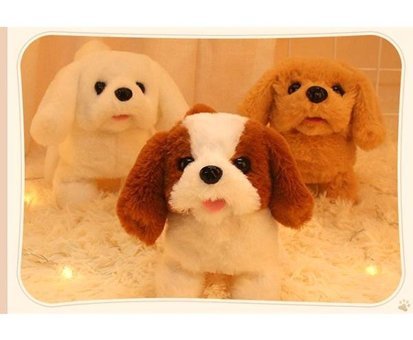 Magideal Suntek Hediye Tarzı B Ile Elektrikli Peluş Akıllı Köpek Peluş Oyuncak