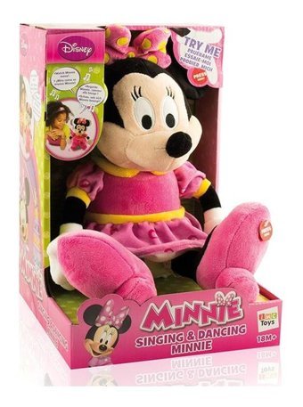 Giochi Preziosi Şarkıcı Minnie Mouse Disney Giochi Preziosi Peluş Oyuncak