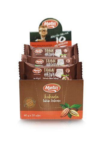 Metin Kakaolu Tahin Helva 20x40 gr