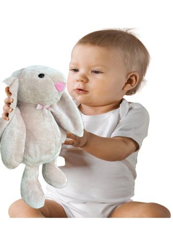 Sole Uyku Arkadaşım Papyonlu Uzun Kulak Bunny Tavşan 65 cm Peluş Oyuncak