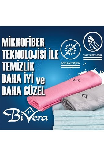 Bivera Mikrofiber Temizlik Bezi 6'lı