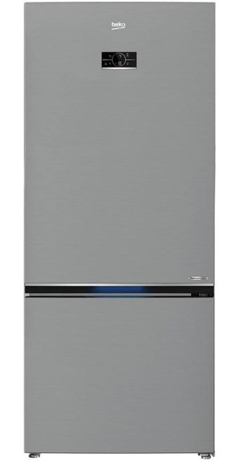 Beko 678552 EI Çift Kapılı No Frost C Enerji Sınıfı 551 lt İnox Alttan Donduruculu Solo Kombi Tipi Buzdolabı