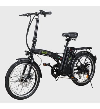 Soultech Bike-001 250 W 35 Km 20 Jant 6 Vites Katlanır Şehir / Tur Elektrikli Bisiklet Beyaz