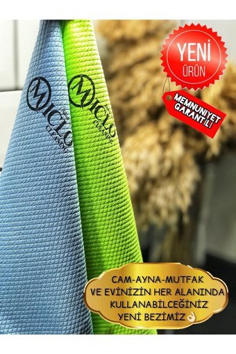 Mıclo Cleanıng Mikrofiber Temizlik Bezi 2'li