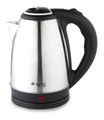 King KSI1005 Este Çelik 1.7 lt 1500 W Gri Kettle