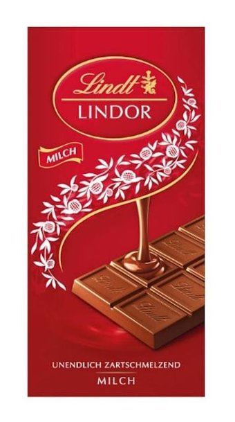 Lindt Lindor Sütlü Çikolata 100 gr