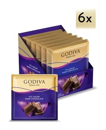 Godiva Bitter Çikolata 60 gr 6 Adet