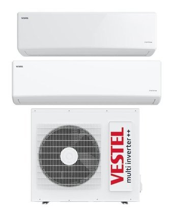 Vestel Flora Doğa Multi Inverter Plus 18000 Btu A++ Enerji Sınıfı R32 Multi İnverter Split Duvar Tipi Klima