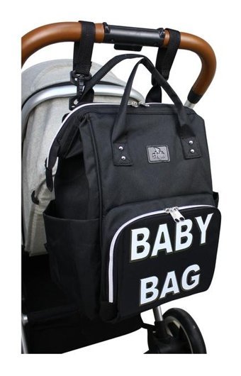 Stylo Star Baby Bag Bebek Sırt Çantası Silver-Black