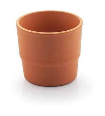 Viapot London Saksı 1 lt Terracotta 2 Adet