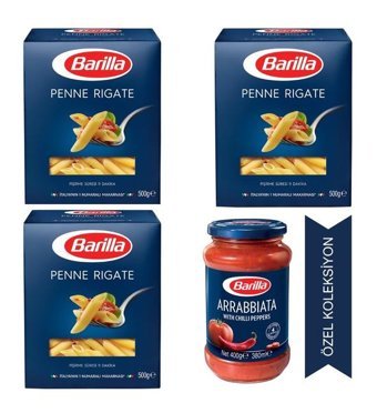 Barilla Penne Makarna 3x500 gr