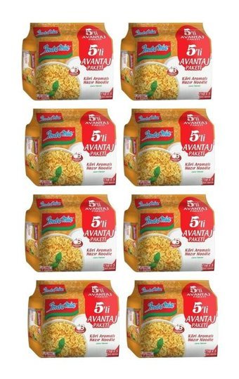 Indomie Köri Çeşnili Noodle 40x75 gr