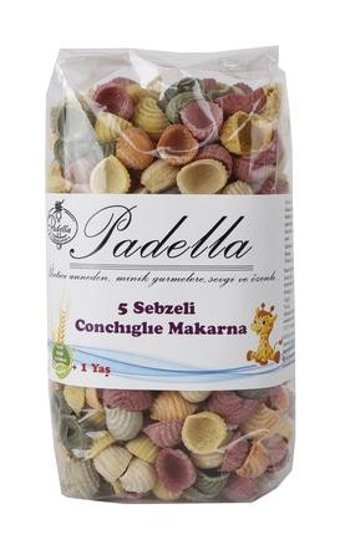 Padella Beş Sebzeli Midye Makarna 300 gr