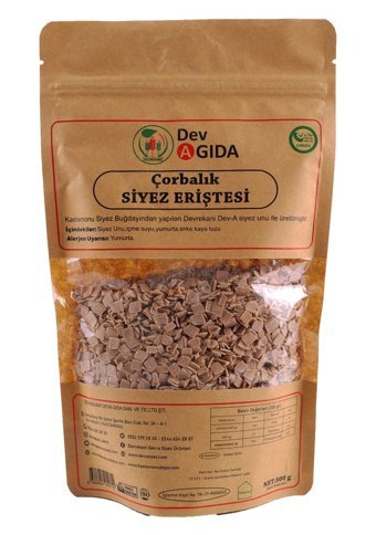 Devrekani Deva Gıda Siyez Unlu Çorbalık Erişte 500 gr