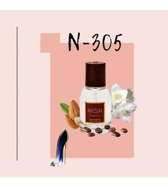 Nish Fragrance N-305 EDP Oryantal Kadın Parfüm 50 ml