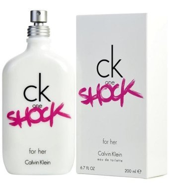 Calvin Klein One Shock EDT Çiçeksi - Meyveli Kadın Parfüm 200 ml