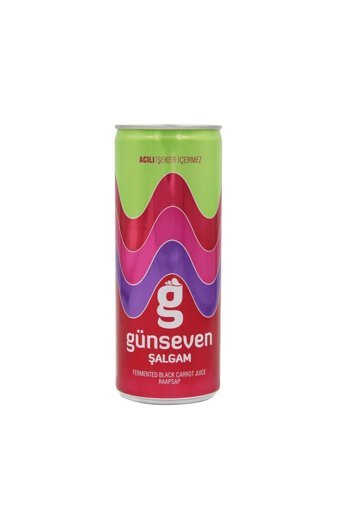 Günseven Şekersiz Glutensiz Acısız Şalgam 24x250 ml