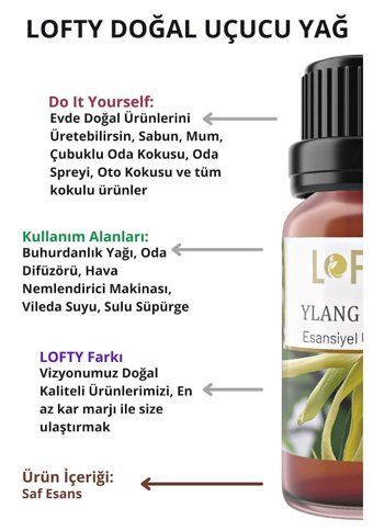 Lofty Elmalı Turta Oda Kokusu 10 ml