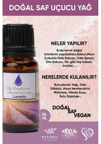 By Damla Collection Lavanta Oda Kokusu 10 ml