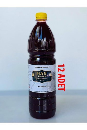 Han Organik Şekersiz Acısız Şalgam 12x1 lt