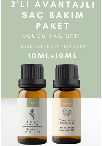 Boco Born In Cosmetics Biberiye - Ylang Ylang Oda Kokusu 2x10 ml