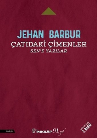 Çatıdaki Çimenler-Sen'e Yazılar Jehan Barbur İnkılap Kitabevi