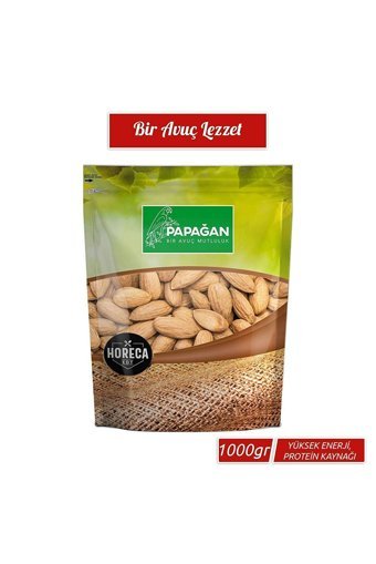 Papağan Kuruyemiş Tane Çiğ Badem İçi 1 kg