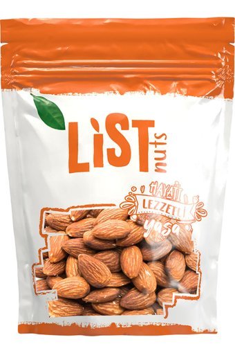 List Nuts Tane Çiğ Badem İçi 500 gr