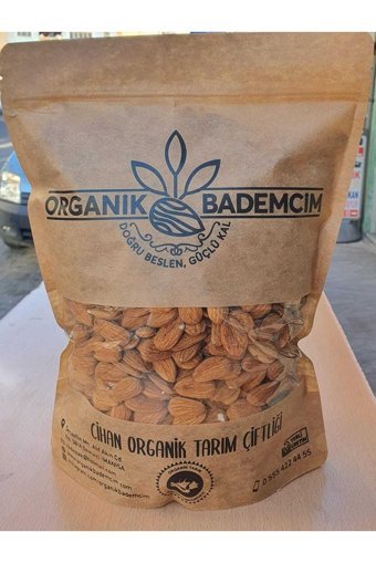 Organik Bademcim Organik Tane Çiğ Badem İçi 2 kg