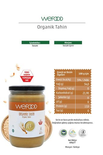 Wefood Tahin 3x600 gr