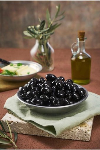 Loriva Tuzsuz Siyah Zeytin Kavanoz 1 kg