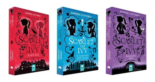 Scarlet ve Ivy Kitaplğı Seti-3 Kitap Takım Sophie Cleverly Eksik Parça Yayınları