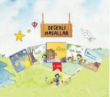 Değerli Masallar 2.Seri 5 Kitap Esra Aydınbaş Türkiye Diyanet Vakfı Yayınları