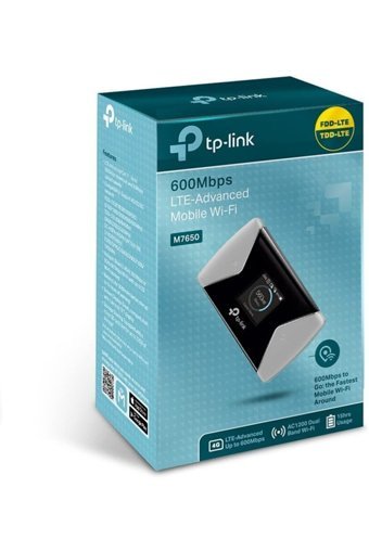 Tp-Link M7650 Kablosuz 2.4 GHz-5 GHz Wifi Dual Band 1 Antenli 867 Mbps Menzil Genişletici