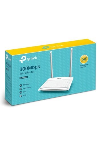 Tp-Link Tl-WR820N Kablosuz 2.4 GHz Wifi Router 2 Antenli 300 Mbps Menzil Genişletici