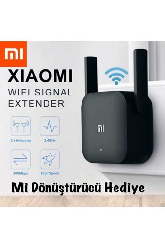 Xiaomi Mi Wifi Pro Kablosuz 2.4 GHz Wifi Router 2 Antenli 300 Mbps Menzil Genişletici